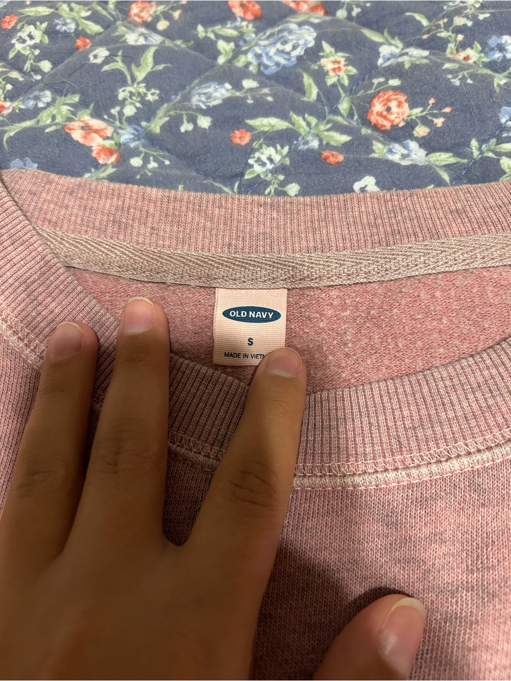 Old Navy Relaxed Crewneck Sweater - Dusty Mauve - Picture 5 of 6